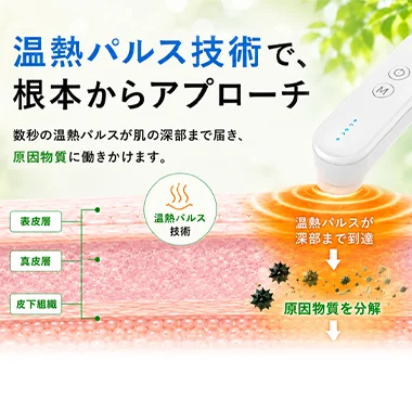 3段階の温度調節
