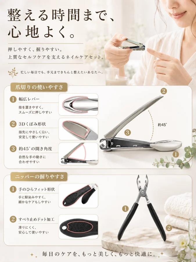 爪切り 4点セット J199 J199