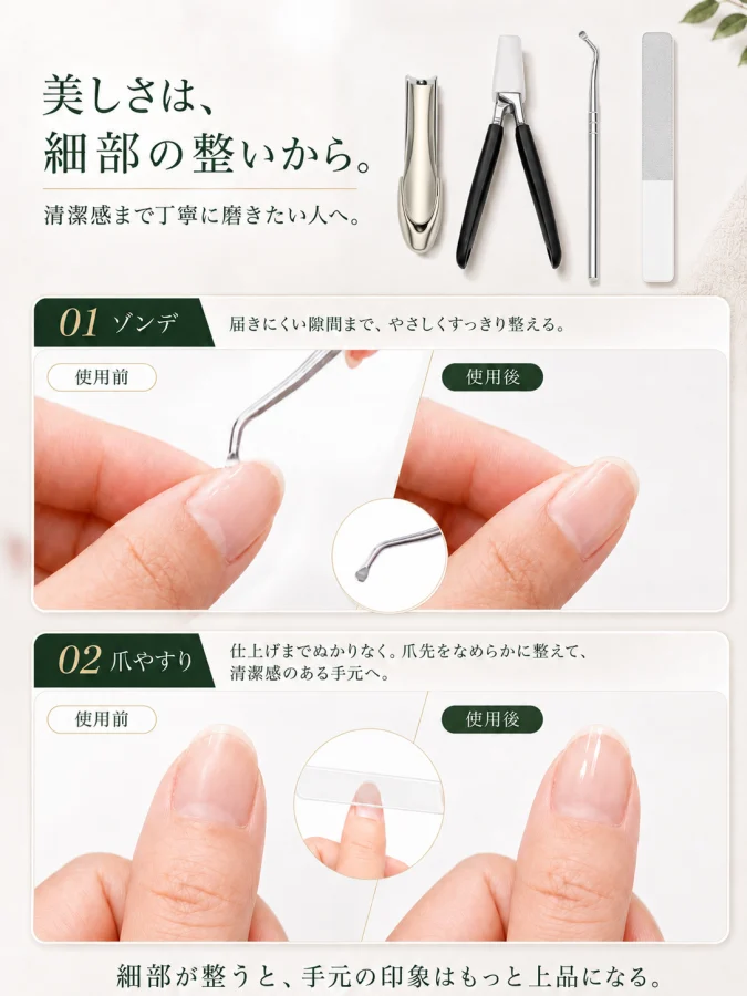 爪切り 4点セット J199 J199