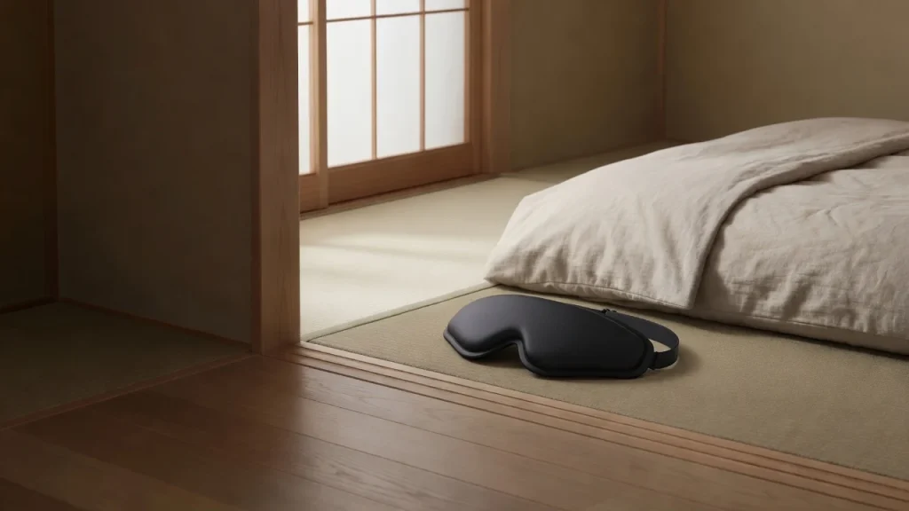 睡眠用 遮光アイマスク J155の完全使用ガイド｜耳掛け装着から洗濯、保管まで